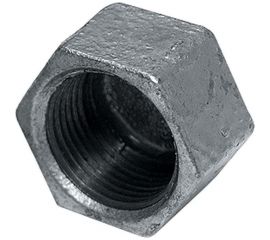 Резьбовая заглушка СВК чугунная, оцинкованная, внутр. резьба, ДУ 20мм, 3/4 SVK-CIZF20z 