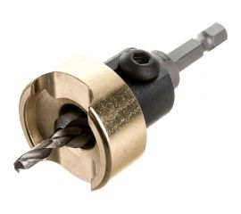 Зенковка оправка коническая со сверлом (4 мм, хвостовик HEX1/4) с ограничителем WPW ABB4004SC 