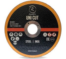 Круг отрезной ROXTOP UNI CUT (50 шт; 125x1.0x22 мм; Т41) RoxelPro 105343 