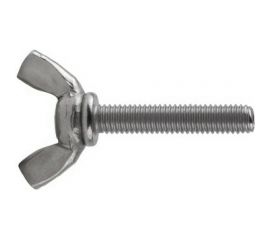 Винт-барашек КРЕП-КОМП американский тип, нержавейка, DIN 316, А2, 4х16 100 шт. вб416 