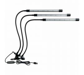 Светодиодный светильник для растений FERON 6W, алюминий, пластик IP40, DE7000, 41902 