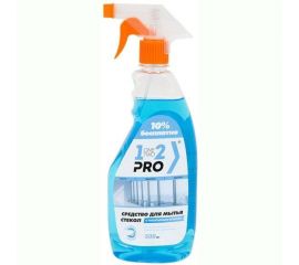 Средство для стекол 1-2-Pro Весна 500 мл, с курком БХСН-05 