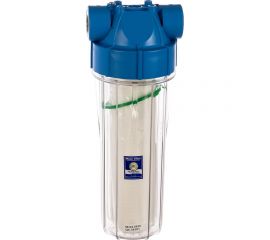 Магистральный фильтр Aquafilter 10SL с воздушным клапаном, латунная резьба 3/4"" FHPR34-B1-AQ (кронштейн, ключ, картридж) 549/1 