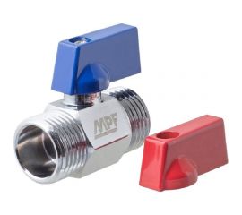 Шаровой кран-мини для стиральных/посудомоечных машин MPF 1/2" н/н флажок ИС.080342 