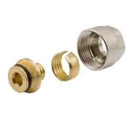 Фитинг под PEX/PERT трубы VRT евроконус 3/4х16, 2.0 для коллекторных групп 524083 