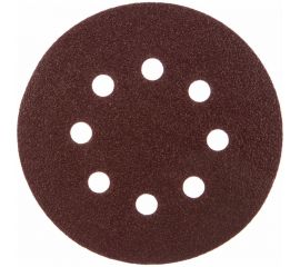 Круг 125 мм, Р36, абразивный, самозацепляемый, с отверстиями, 10 шт MOSTEK 3412503 