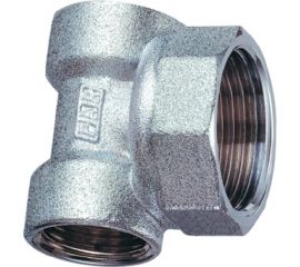 Тройник для коллекторов FAR хром, 3/4""ВР х 1/2""ВР х 1/2""ВР FK 4060 3412 