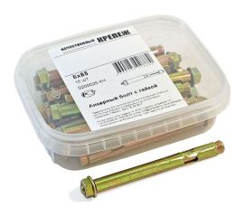 Анкерный болт с гайкой Качественный КРЕПЕЖ 8х85 15 шт 0200025 КЧ 