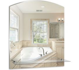 Зеркало MIXLINE "Шанс" 500х580 с полкой 525479 