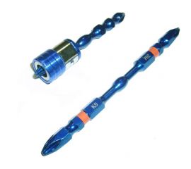 Набор бит двухсторонних PH2 65/100 мм с магнитом, K5, 3 предмета SKRAB 41572 