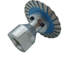 Диск алмазный отрезной Турбо с фланцем 50 мм, М14 TRIO-DIAMOND FHQ440 