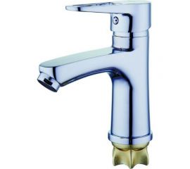 Монолитный смеситель для раковины умывальника G-lauf, хром NUD1-A045 