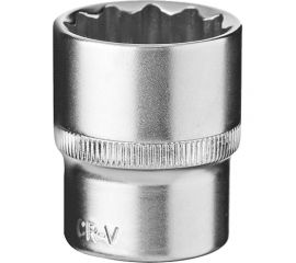 Головка торцевая 12 граней (27 мм; 1/2 Dr) KRAFT KT 700357 