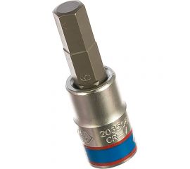 Торцевая насадка (бита) 1/4"", HEX, 6мм, 37мм KING TONY 203506 