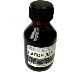 Лак ЦАПОН 30 мл, чёрный флакон стекло Pro Legend PL4358 