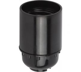 Патрон ЭРА Е27, подвесной, бакелит, черный Б0044085 