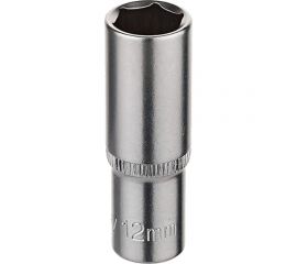 Головка торцевая глубокая 6 граней (12 мм; 1/4 Dr) KRAFT KT 700659 