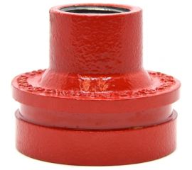 Переход под резьбу GROOVEX 5""x2"", 133x60 мм, ДУ 125x50 мм PR13360 