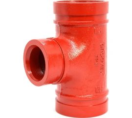 Переходной тройник под муфту GROOVEX 3"x2 1/2" 89x76 мм TPM8976 