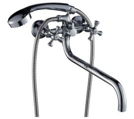 Универсальный смеситель для ванны Orange Classic хром M71-221cr 