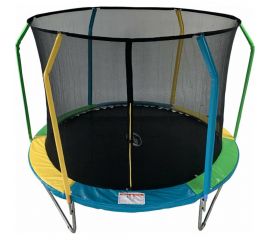 Батут с защитной сеткой внутрь SportElite 8FT FLY 2.44 м, фиберглас FR-60-8FT 
