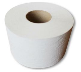 Туалетная бумага для диспенсера ООО Комус Бумага 1 слой, серый, 200 м, 12 рулонов в упаковке 200N1 1023405 