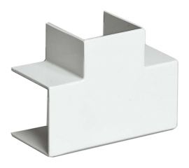 Накладной тройник 90 градусов Ruvinil 16х16 белый ТРН-16х16 