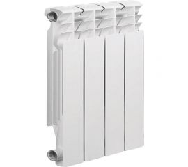 Алюминиевый радиатор отопления Solur PREMIUM 4 секции ALUM04 