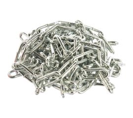 Оцинкованная цепь Стройбат DIN 766 короткое звено 3 мм 3 м 2519322-1 / 261670 