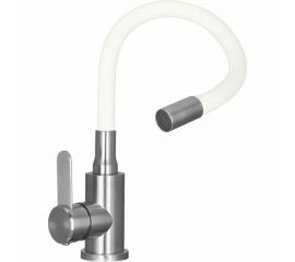 Смеситель для кухни WISENT с гибким изливом из нержавеющей стали 74004-03 