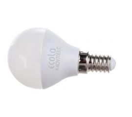 Светодиодная лампа Ecola globe LED Premium 7,0W G45 220V E14 4000K шар композит 82x45 K4QV70ELC 
