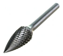 Бор-фреза форма G парабола с заостренной головой DC (12х25/70 мм; хвостовик 6 мм) D.BOR RB-DC-G-12-070-6 