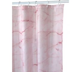 Штора для ванной Аквалиния (розовый мрамор) 1,8x2,0 SV-PT-18007-1B 