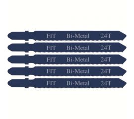 Полотно по металлу (5 шт; 75 мм; Bi-metal; 24Т) FIT IT 41120 