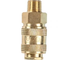 Разъемное соединение быстросъем мама - наружняя резьба 1/2"", латунь ECO AB-F/MT12 