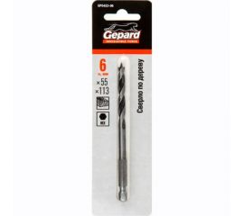Сверло по дереву 6x55x113 мм Gepard GP0422-06 