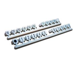 Комплект вставок с цифрами (1...0) TWT, серый LSA-M-01 TWT-LSA-M-01 