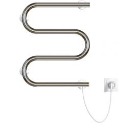 Электрический полотенцесушитель Zox М 50x40 кнопочный выкл, 123 Вт 541703 