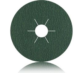 Круг фибровый 125х22 мм, P80, цирконат ABRAFORM AF-FBR-ZR-125-P80 