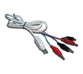 Тестовый 4-х полюсный шнур для плинтов TWT LSA/Крокодил, 1,5м LSA-P4-CR4-1.5m TWT-LSA-P4-CR4-1.5m 