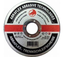 Круг отрезной по металлу + нержавейке (115x1.2x22 мм) Abraflex А115122223 