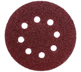 Круги абразивные шлифовальные перфорированные на ворсовой основе под липучку Profi 5 шт, 125 мм, Р24 CUTOP 85-615 