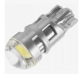 Светодиодная автолампа СИМАЛЕНД T10 W5W, 2 СОВ, 2 Вт, линза, свечение белое 4777392 
