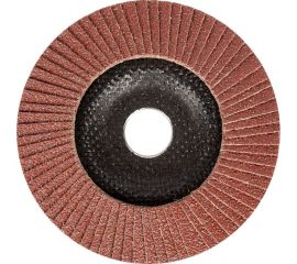 Круг лепестковый торцевой, прямой, оксид алюминия 125х22.2 мм, P-120 ABRAFORM AF-FLAP-CN-125-P120-AO 