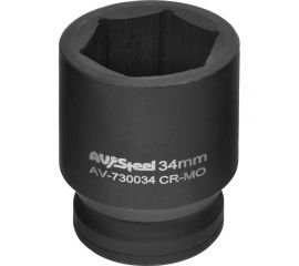 Головка ударная шестигранная (34 мм; 3/4DR) AV Steel AV-730034 