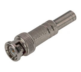 Разъем ЭРА R-BNC01 штекер BNC под винт с пружиной, металл Б0048312 