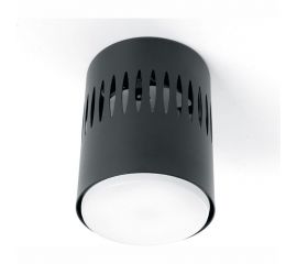 Светильник для натяжных потолков Feron HL349 12W, 230V, GX53 и подсветка 1W, 4000K, черный, 41460 