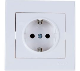 Розетка LEZARD 703-0202-122 RAIN с/ з керамика белый 