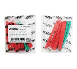 Термоусадочная трубка VOLTON набор №11 10шт. Ф 6/3, 8/4 по 5 шт. VLT250051 