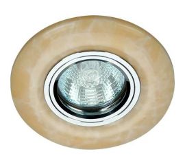 Встраиваемый светильник De Fran MR16 хром+бежевый, FT 836 YL 